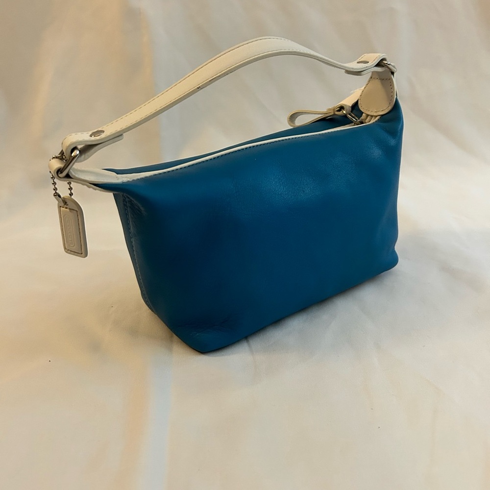 Coach Blue Leather Mini Bag - Picture 3 of 11
